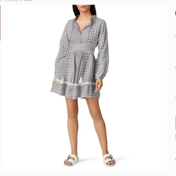 Area Stars Grey Tia Dress - Picture 1 of 16